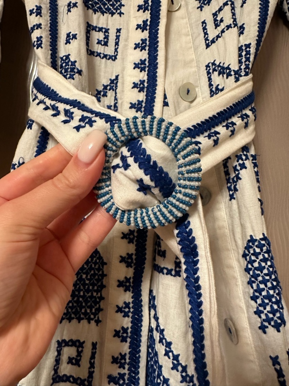 Farm Rio Linen Dress - Picture 3 of 7